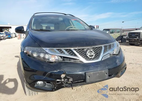 2013 Nissan Murano Le from USA, damaged, VIN JN8AZ1MU1DW212765